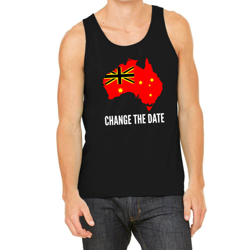 Invasion Day Change The Date Tank Top by cm-arts | Artistshot