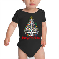 Christmas Tree Skeleton Xmas Radiology Radiologist Baby Bodysuit | Artistshot