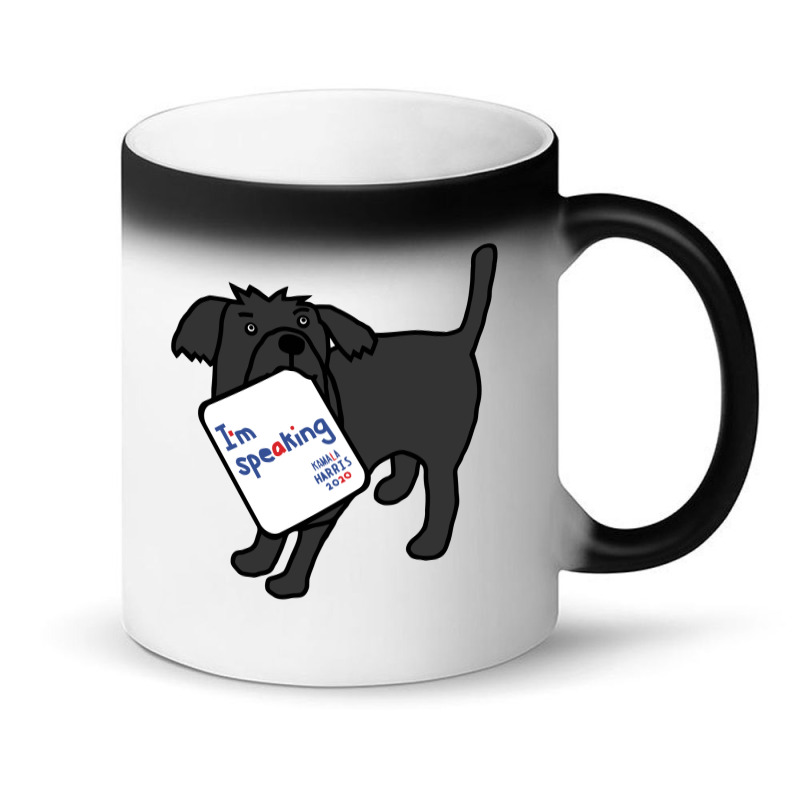 Small Dog With Kamala  Vp Debate Quote Kamala Magic Mug | Artistshot