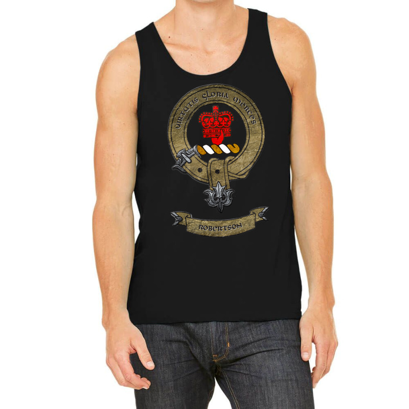 Clan Robertson Scottish Pride Family Coat Of Arms Tank Top | Artistshot