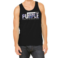 Purple Camo Month Of The Military Child Army Soldier Kids Tank Top | Artistshot