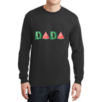 Dada Watermelon Summer Fruit Great Father's Day Long Sleeve Shirts | Artistshot