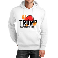 Burning Trump 2020 Hat Unisex Hoodie | Artistshot