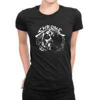 Chromesrd From Theaun Electronic Industrial Post Punk Ladies Fitted T-shirt | Artistshot