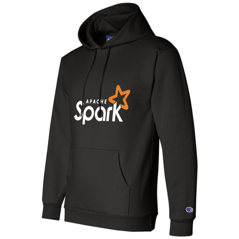 Dark Apache Spark Machine Learning Tshirt Champion Hoodie by KEITHSHAPIRO | Artistshot