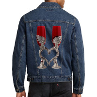 Cup Of The Dragon Men Denim Jacket | Artistshot