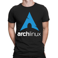 Dark Color Arch Linux T-shirt | Artistshot