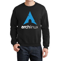 Dark Color Arch Linux Crewneck Sweatshirt | Artistshot