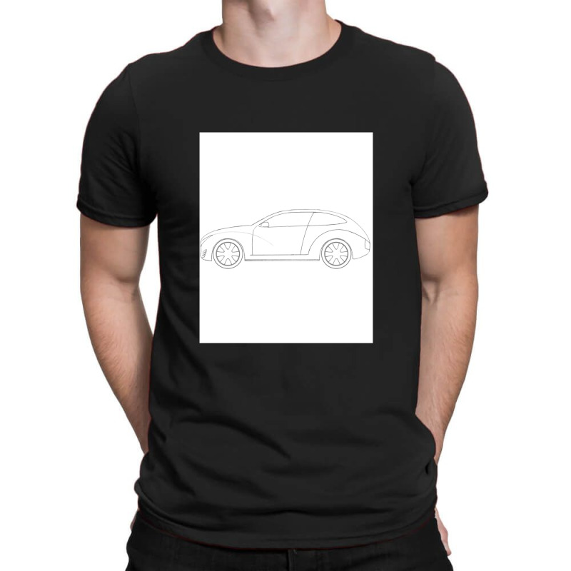 Car Technical Drawing - Shooting Brake T-shirt | Artistshot