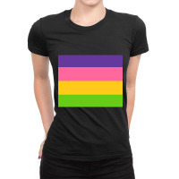 Sappho Poem Lesbian Pride Flag Ladies Fitted T-shirt | Artistshot