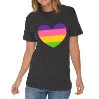 Sappho Poem Lesbian Pride Flag Active Vintage T-shirt | Artistshot