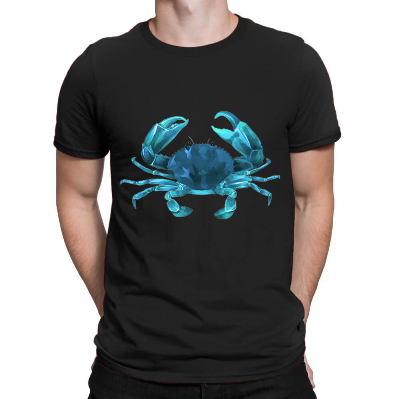 Aqua Colored Crab T-shirt | Artistshot