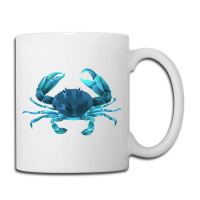 Aqua Colored Crab Coffee Mug | Artistshot