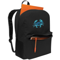 Aqua Colored Crab Backpack | Artistshot