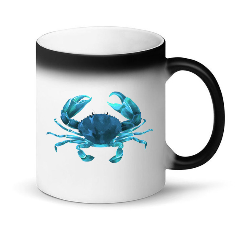 Aqua Colored Crab Magic Mug | Artistshot