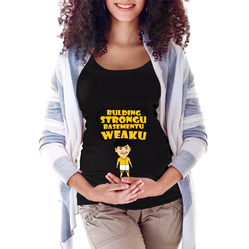 Building Strong Basement Weak Vadivelu Tamil Comdy Maternity Scoop Neck T-shirt by DARRELLBARNES | Artistshot