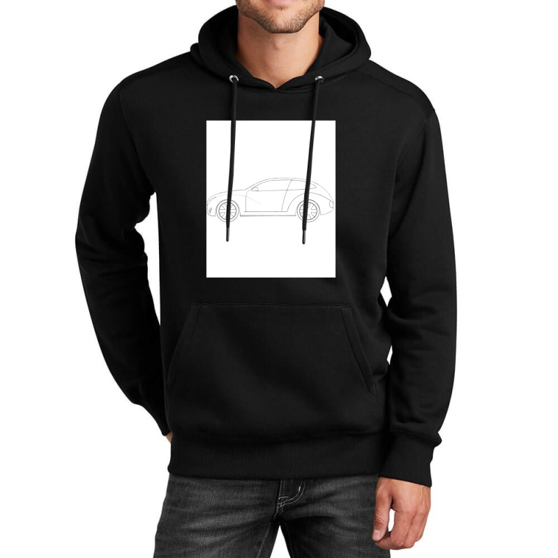 Car Technical Drawing - Shooting Brake Unisex Hoodie | Artistshot