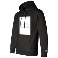 Car Technical Drawing - Shooting Brake Champion Hoodie | Artistshot