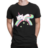 Cute Kawaii Unicorn Cat T-shirt | Artistshot