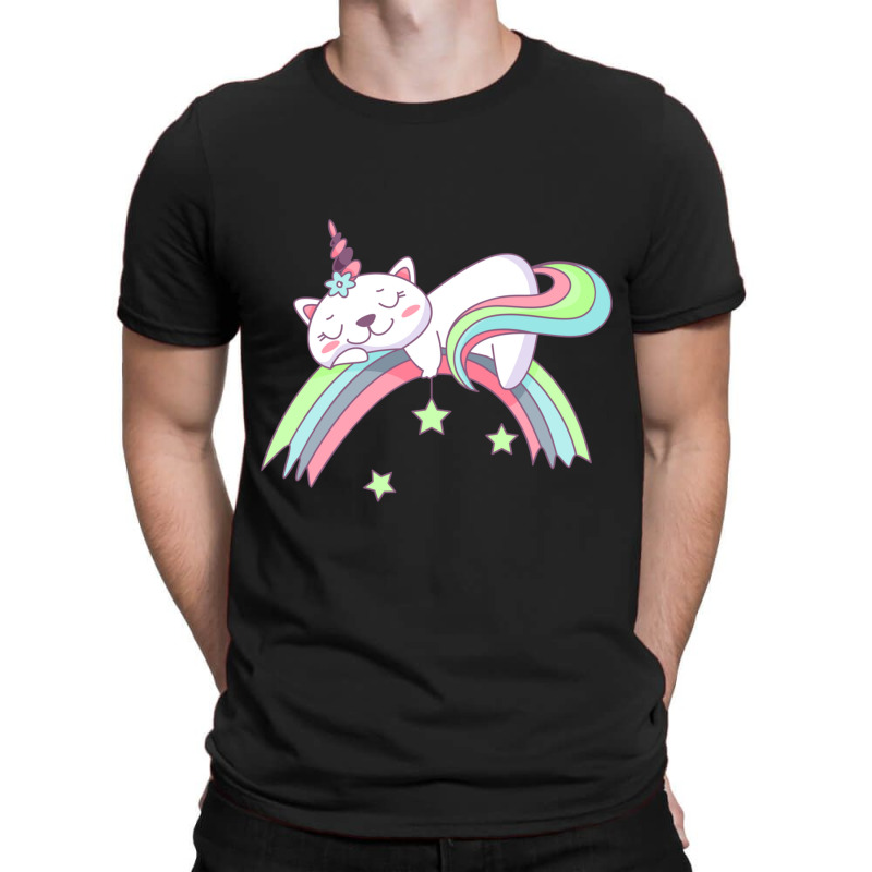 Cute Kawaii Unicorn Cat T-shirt | Artistshot