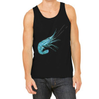 Aqua Colored Prawn Tank Top | Artistshot