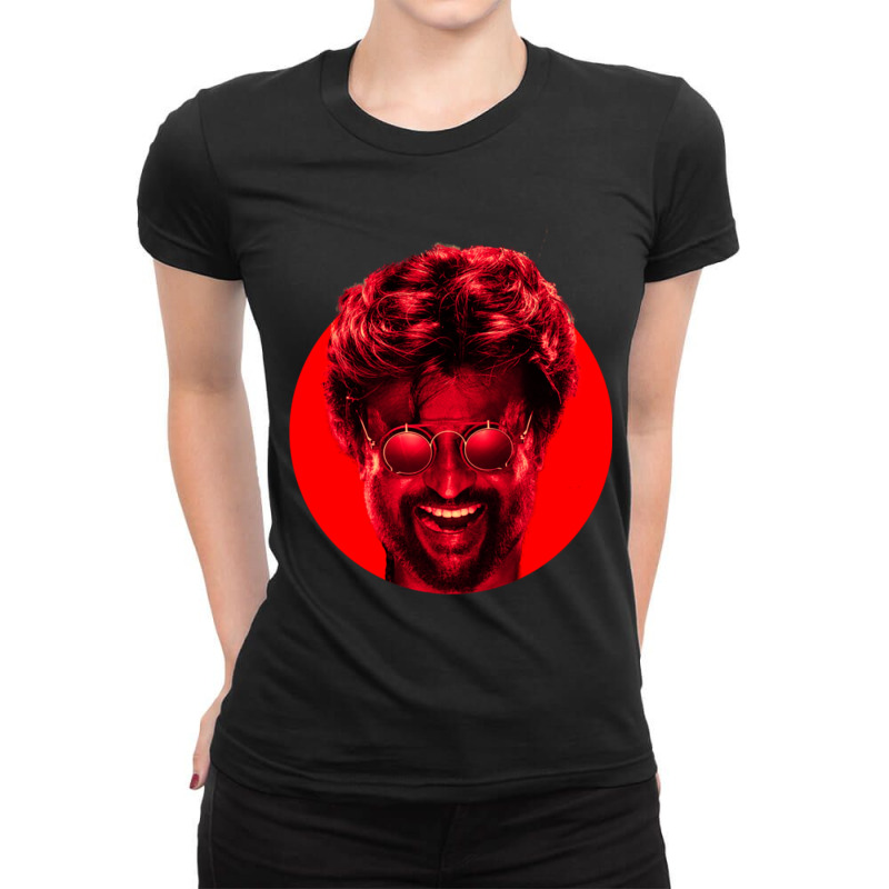 Darbar Rajinikanth Ladies Fitted T-Shirt by DARRELLBARNES | Artistshot