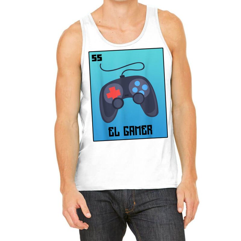 El Gamer Video Games Funny Mexican Lottery Parody Graphic T Shirt Tank Top by cm-arts | Artistshot