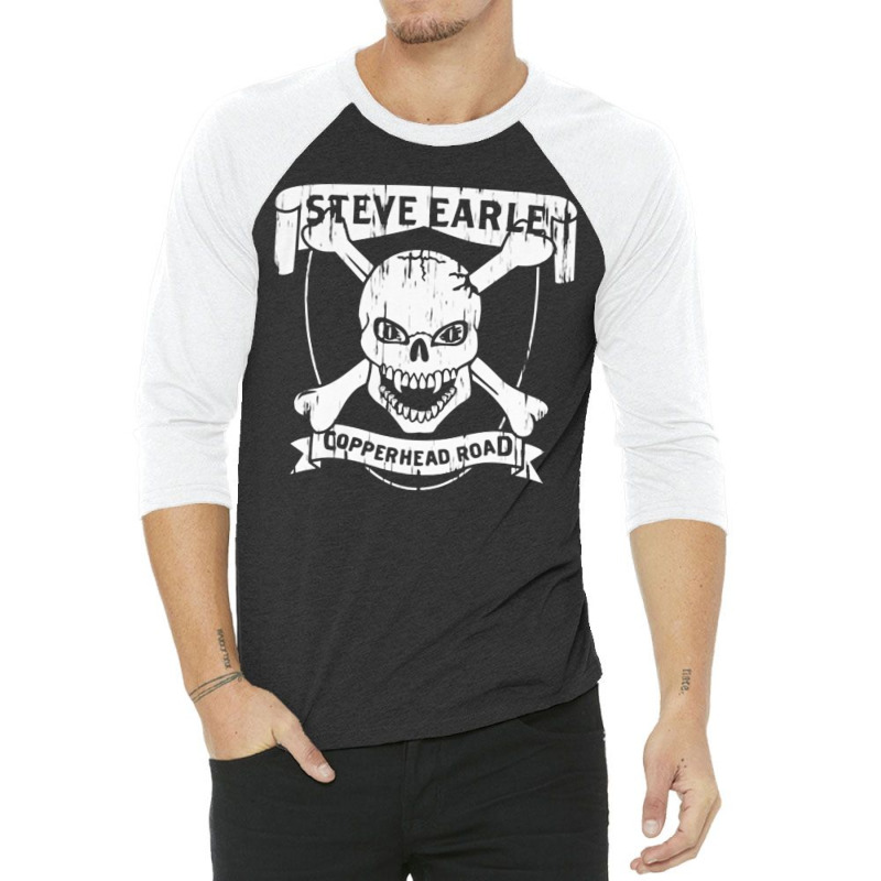 Steve Earle Copperhead Road, Steve Earle, Copperhead Road, Steve, Earl 3/4 Sleeve Shirt | Artistshot