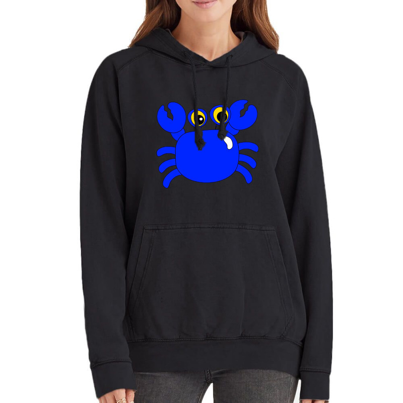 Blue Crab Vintage Hoodie | Artistshot