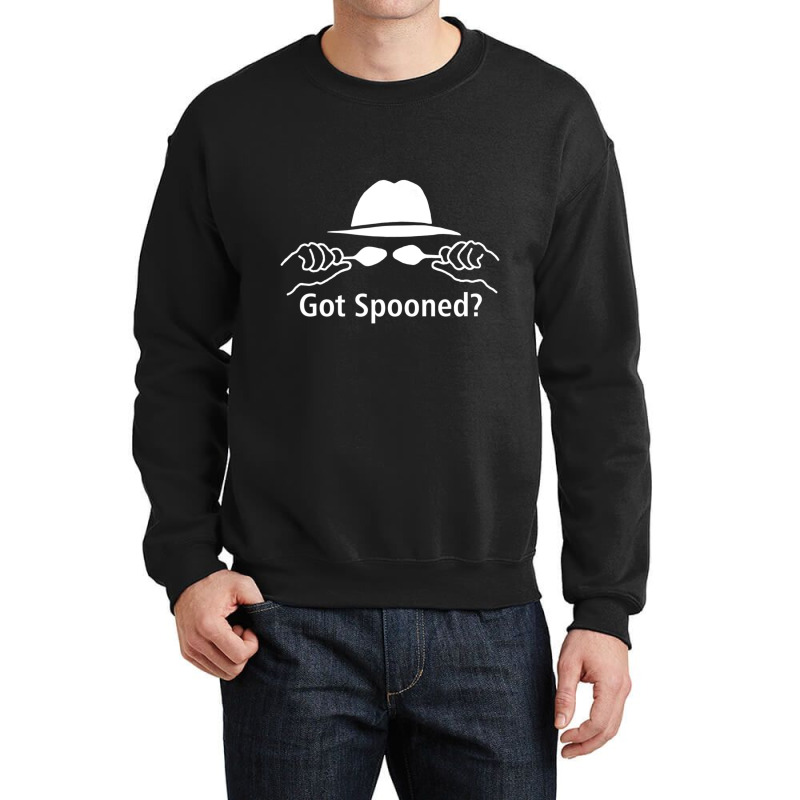 Got Spooned %231 Perfect For All Musical Spoon Players Crewneck Sweatshirt by Aiello Mcdade | Artistshot