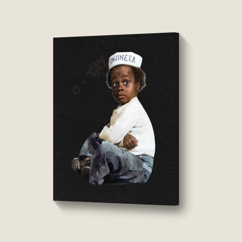 Buckwheat Injinier O Tay Portrait Canvas Print | Artistshot