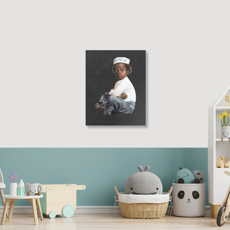 Buckwheat Injinier O Tay Portrait Canvas Print | Artistshot