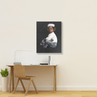 Buckwheat Injinier O Tay Portrait Canvas Print | Artistshot