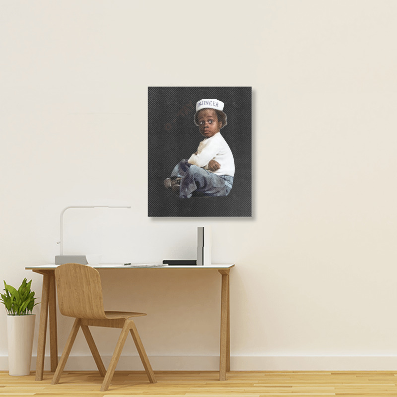 Buckwheat Injinier O Tay Portrait Canvas Print | Artistshot