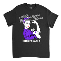 Migraine Warrior Unbreakable Awareness Classic T-shirt | Artistshot