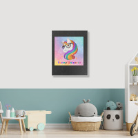 Funny Unicorse Portrait Canvas Print | Artistshot