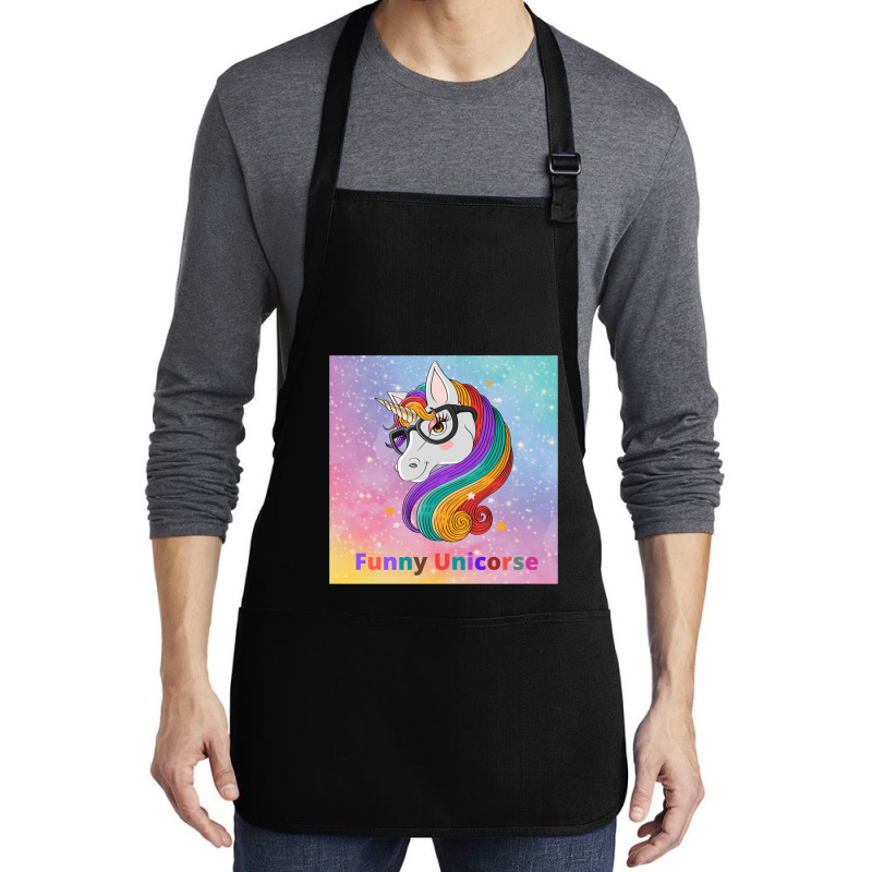 Funny Unicorse Medium-length Apron | Artistshot