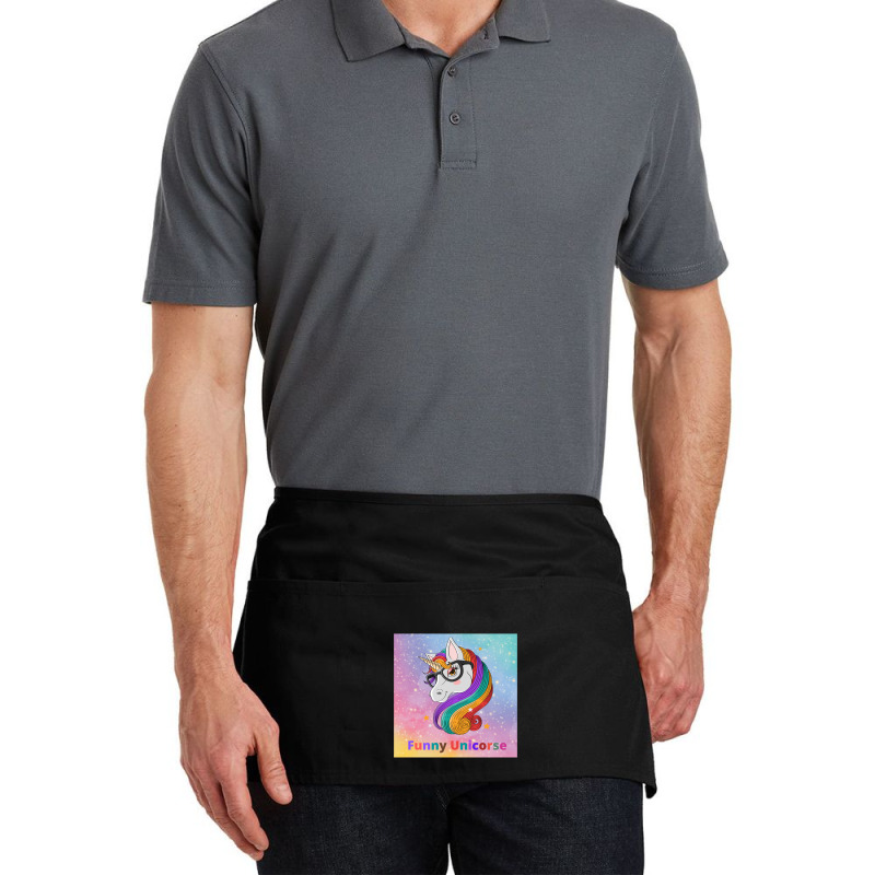 Funny Unicorse Waist Apron | Artistshot