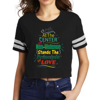 Stands The Principle Scorecard Crop Tee | Artistshot