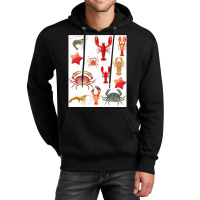 Crustaceancore - Blue Unisex Hoodie | Artistshot