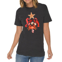 Crustaceancore Christmas, Crab Lobster, Crustaceancore Vintage, Ocean  Vintage T-shirt | Artistshot