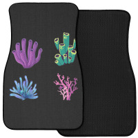 Crustaceancore Coral  Pack Front Car Mat | Artistshot