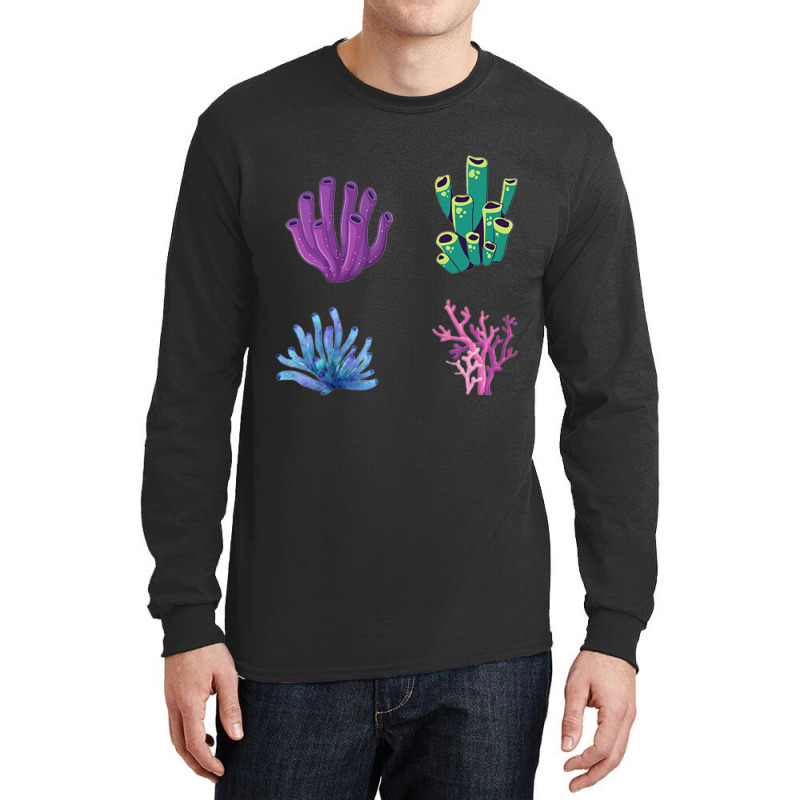 Crustaceancore Coral  Pack Long Sleeve Shirts | Artistshot