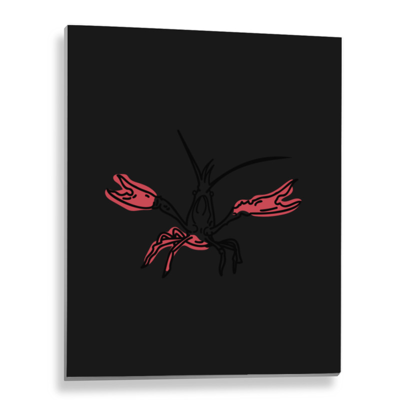 Crustaceancore For Ocean And Animal Lovers Sea Life Metal Print Vertical | Artistshot