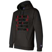 I’m Not Weird, I’m Just Limited Edition - 1 4m N07 W31rd 1 4m Ju57 Champion Hoodie | Artistshot