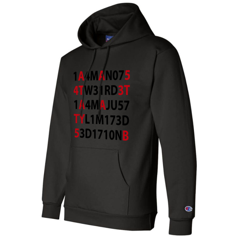 I’m Not Weird, I’m Just Limited Edition - 1 4m N07 W31rd 1 4m Ju57 Champion Hoodie by KEITHSHAPIRO | Artistshot