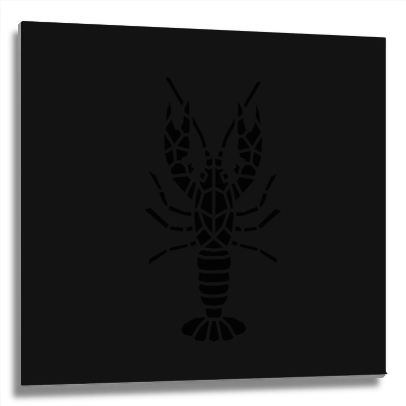 Crustaceancore For Ocean And Animal Lovers Sea Life Metal Print Square | Artistshot