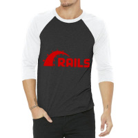 Interesting Ruby On Rails 3/4 Sleeve Shirt | Artistshot