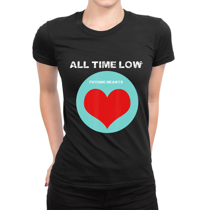 All Time Low Future Hearts Ladies Fitted T-Shirt by cm-arts | Artistshot