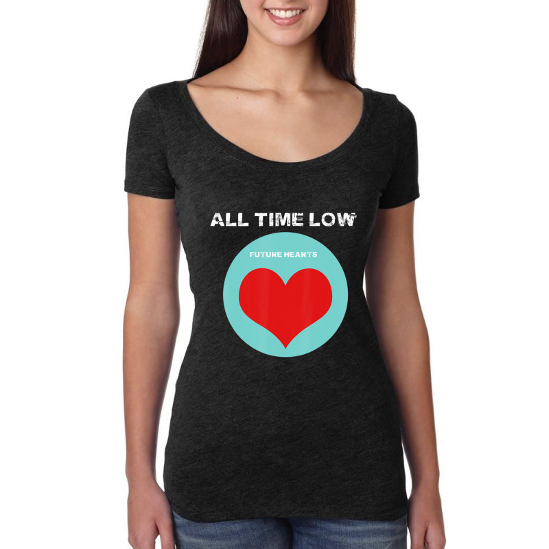 All Time Low Future Hearts Women's Triblend Scoop T-shirt by cm-arts | Artistshot